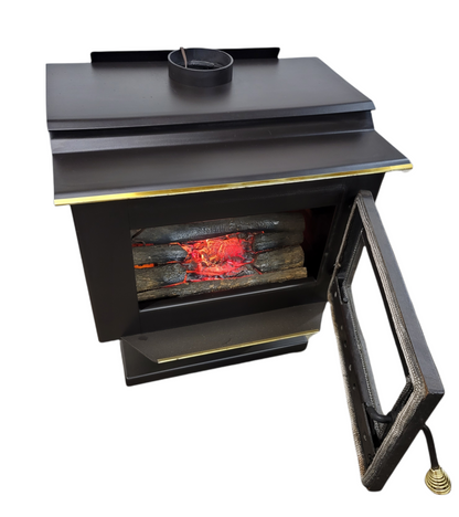 large jacuzzi air tight wood stove