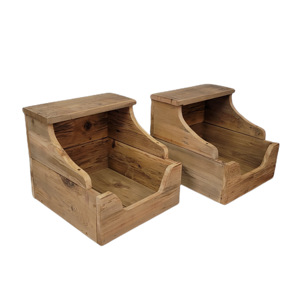 potato bin wooden kitchen food storage container