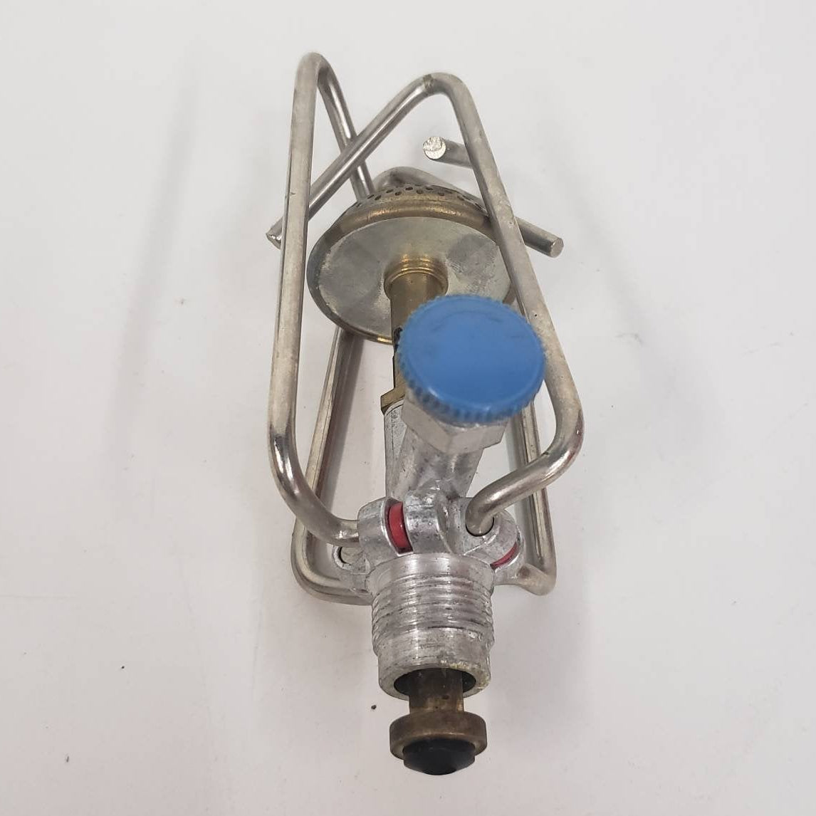 Vintage Bleuet S200 butane camping stove, Made in France, excellent condition.