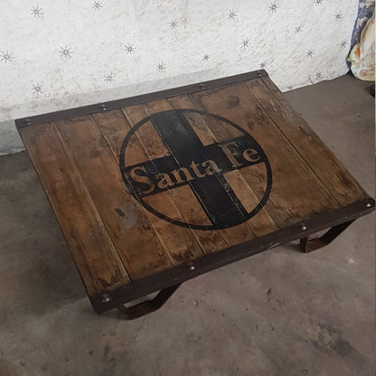 santa fe railway hardwood factory pallet