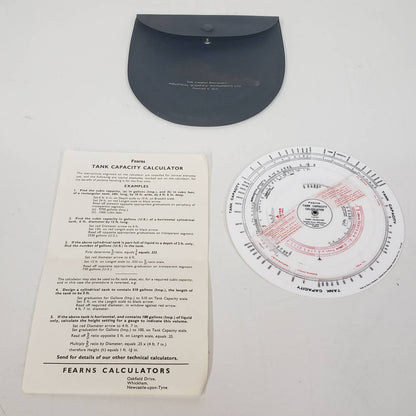 antique flow calculator gauges vintage tools scientific
