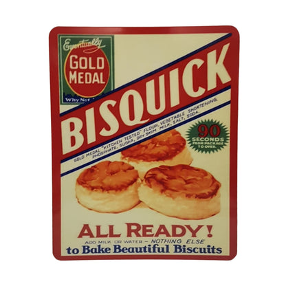 sign vintage bisquick advertising sign