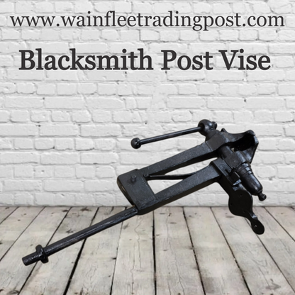 antique blacksmith post vise