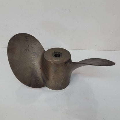 brass boat propeller double fin 
