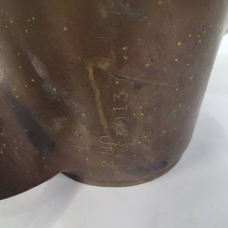 brass boat propeller double fin 