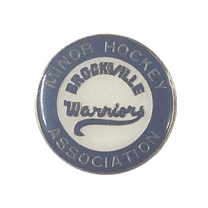 Minor Hockey Association Brockville Warriors Lapel Pin