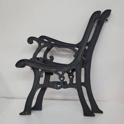 cast iron park bench legs set of two