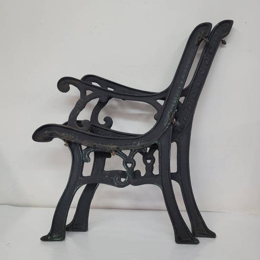 cast iron park bench legs set of two