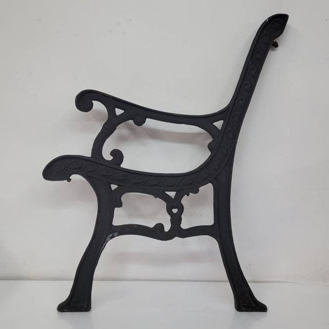cast iron park bench legs set of two