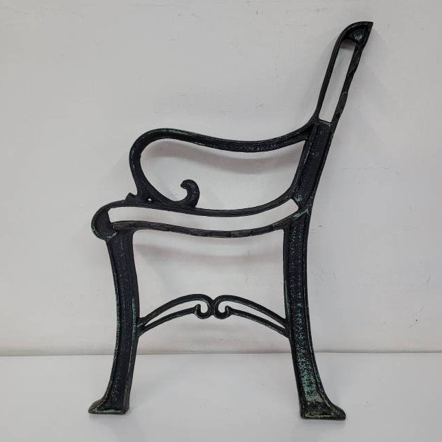 cast iron park bench legs set of two
