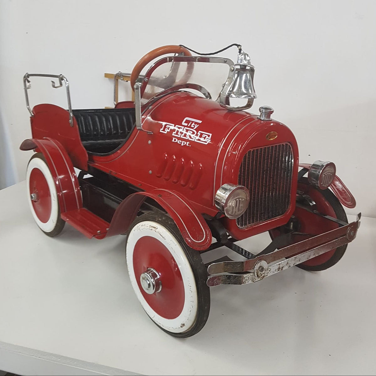 fire truck pedal cars Vintage City Department Child's Fire – Tin Toy with Ladder – Wainfleet Trading Post ensuring a safe environment Endurance Road Bike Titanium How to Pack for Size:Youth-S