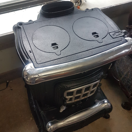 Washington Parlor Stove Ornate Decorative Wood Stove – Wainfleet Trading  Post