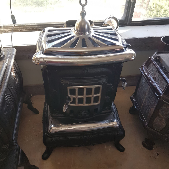 Washington Parlor Stove Ornate Decorative Wood Stove – Wainfleet Trading  Post