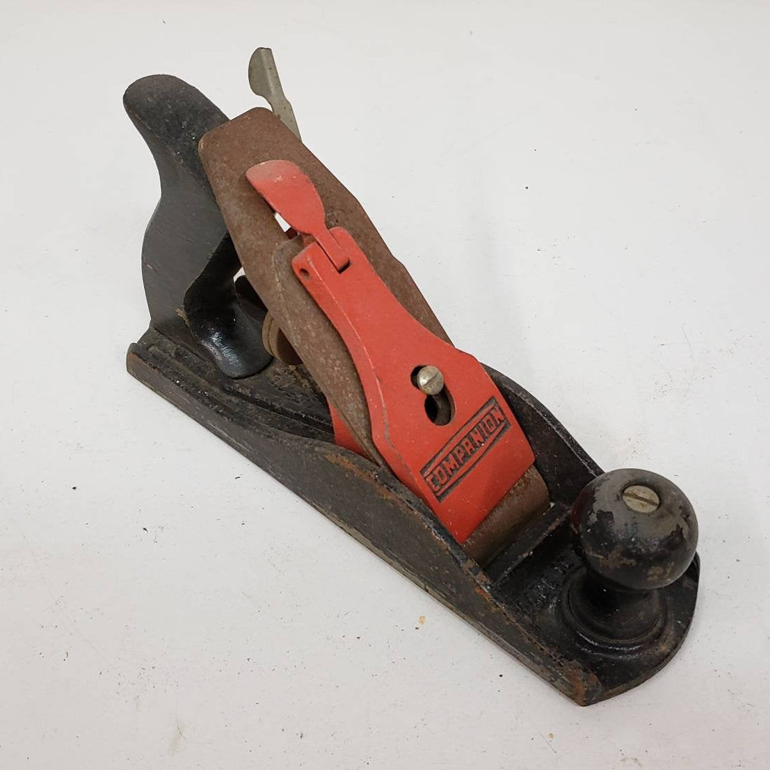 companion vintage cast iron block plane