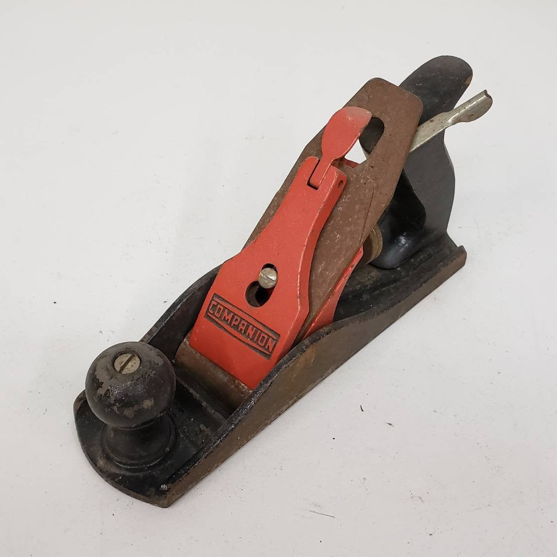 companion vintage cast iron block plane