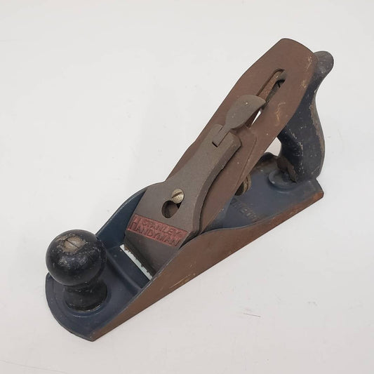 stanley handyman vintage cast iron block plane