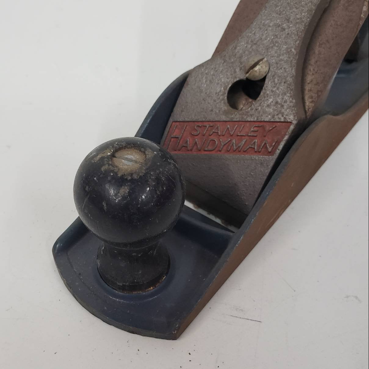 stanley handyman vintage cast iron block plane