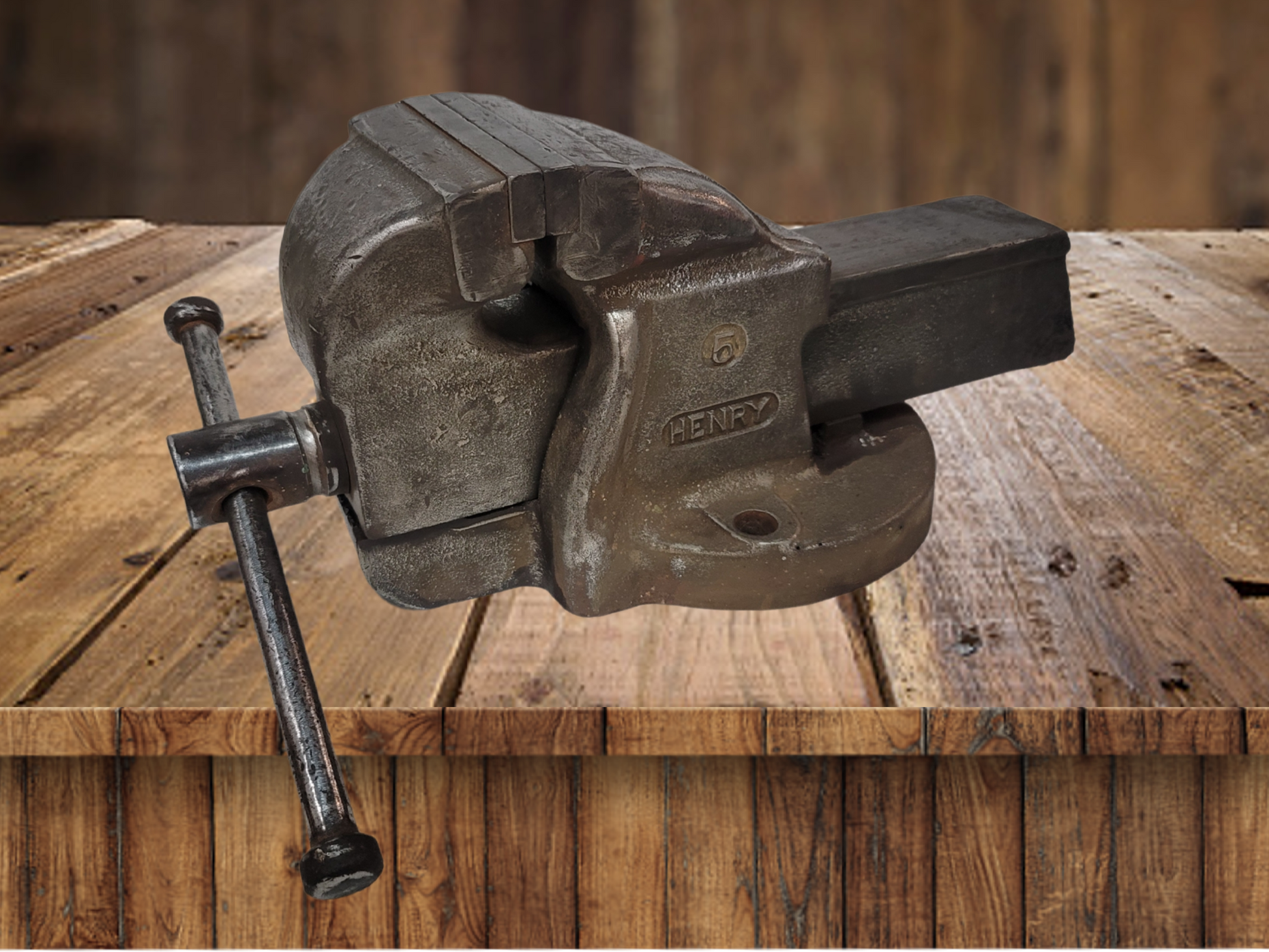 henry anvil vise 5" canadian made