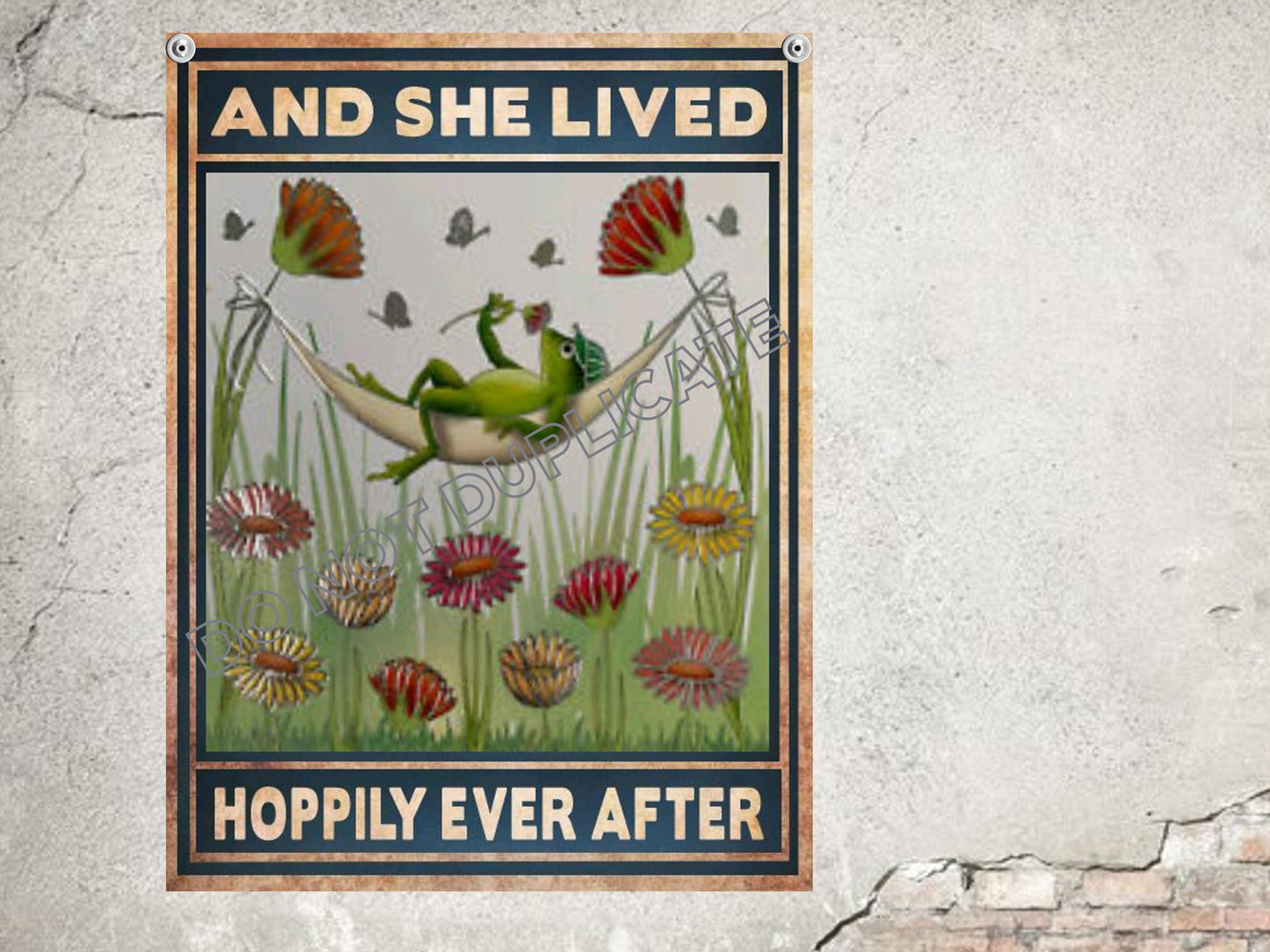 Frog Sign Love Gift And She Lived Hoppily Ever After Marriage or Divorce
