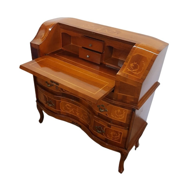 boudoir desk inlaid marquetry louis xvi desk