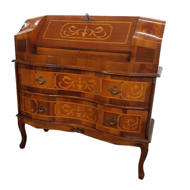 boudoir desk inlaid marquetry louis xvi desk