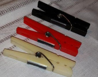 clothes pin refrigerator magnets