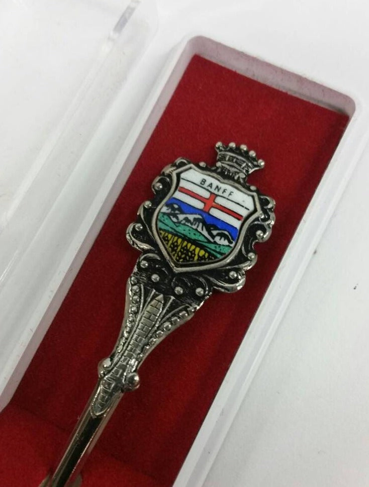banff collectible souvenir spoon