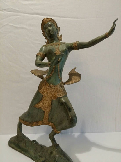 bronze goddess sculpture