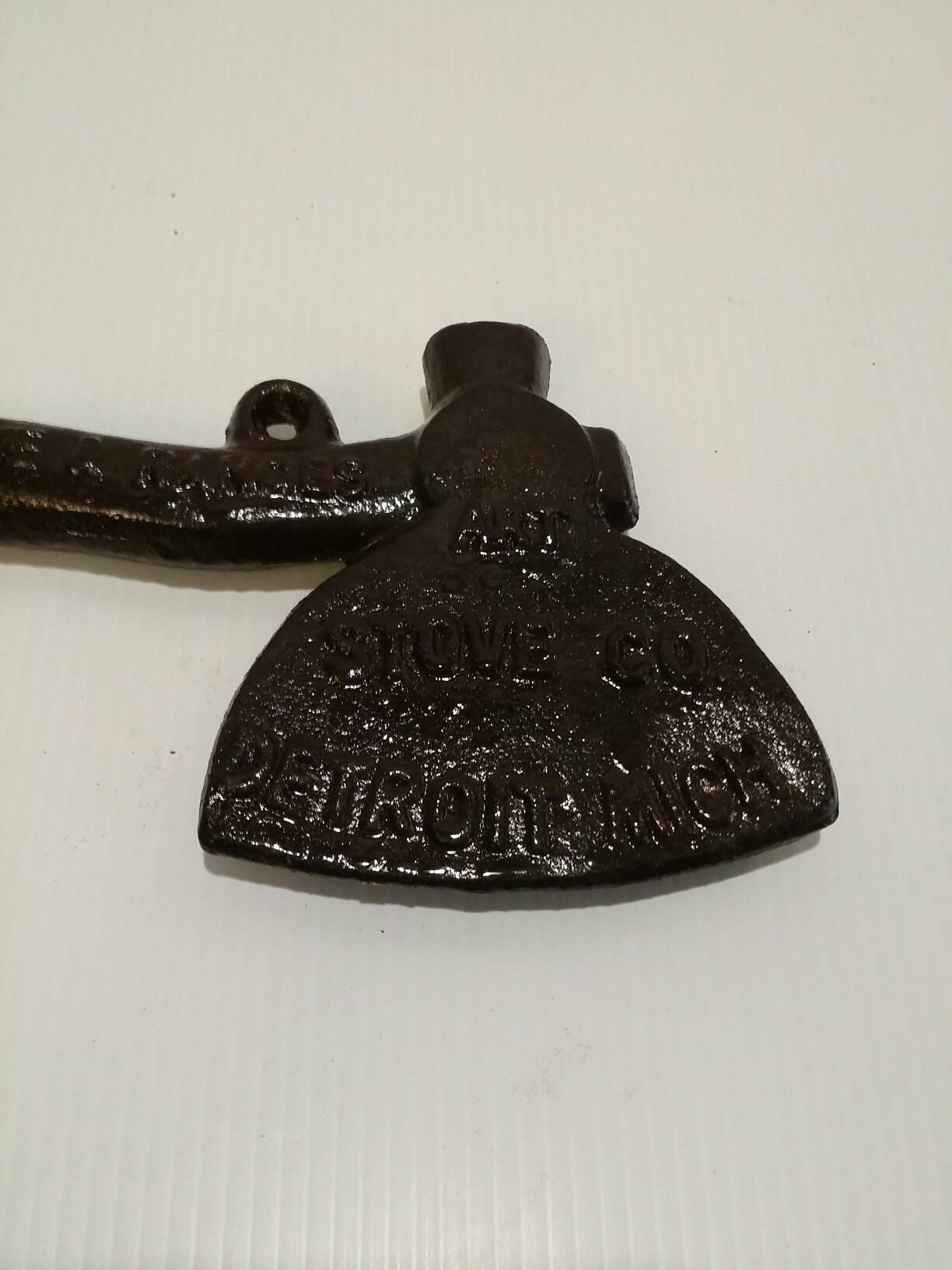 cast iron detroit prohibition hatchet