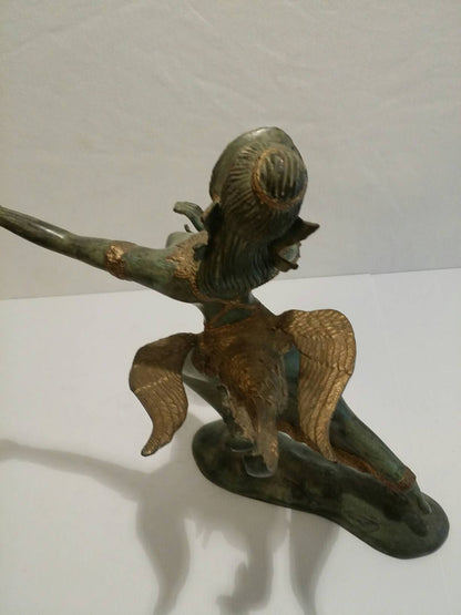 bronze goddess sculpture