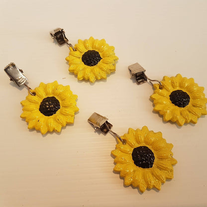 tablecloth weights patio table weights sunflowers
