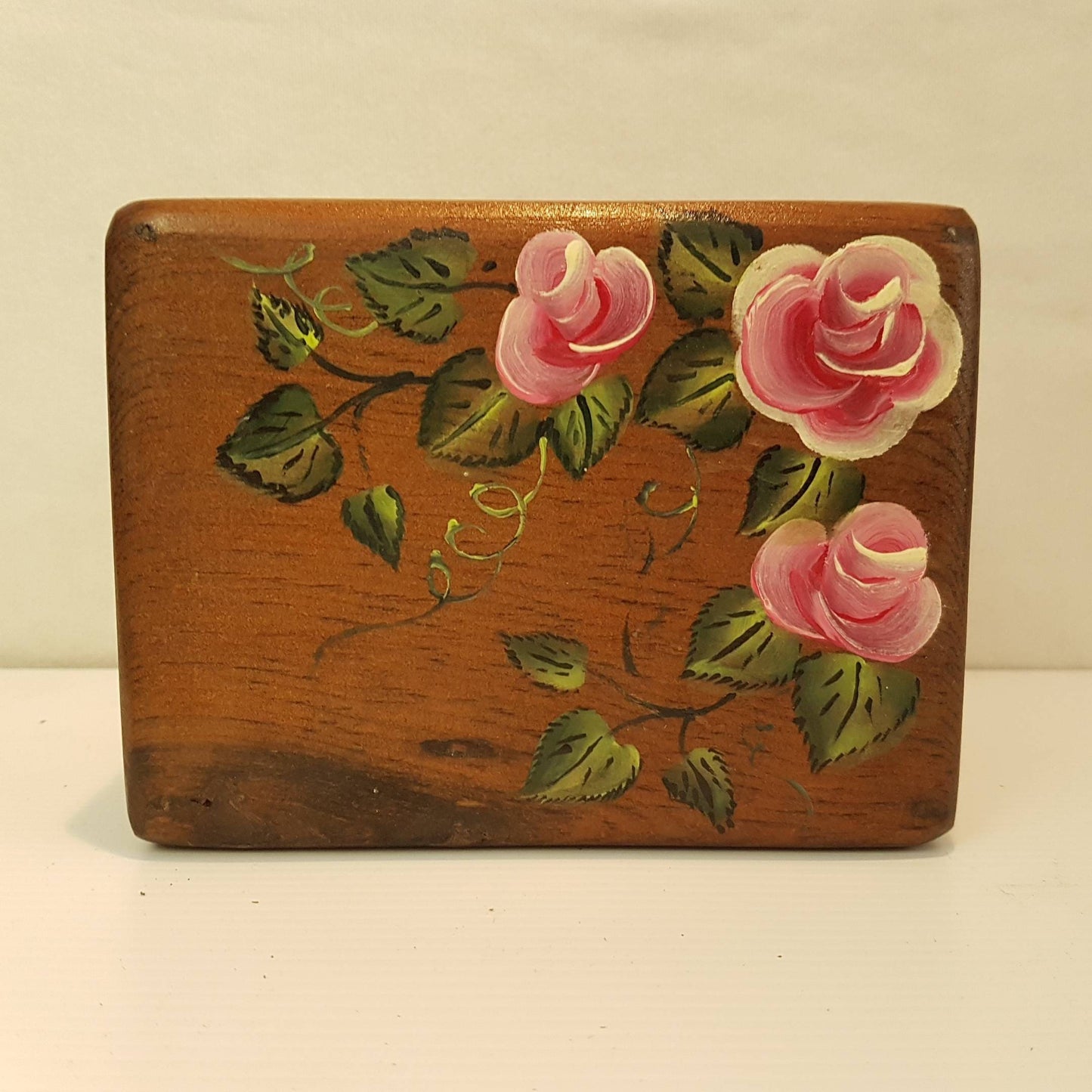 finger jointed wooden box keepsake box