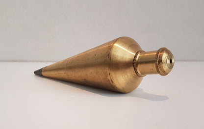 antique brass plumb bob