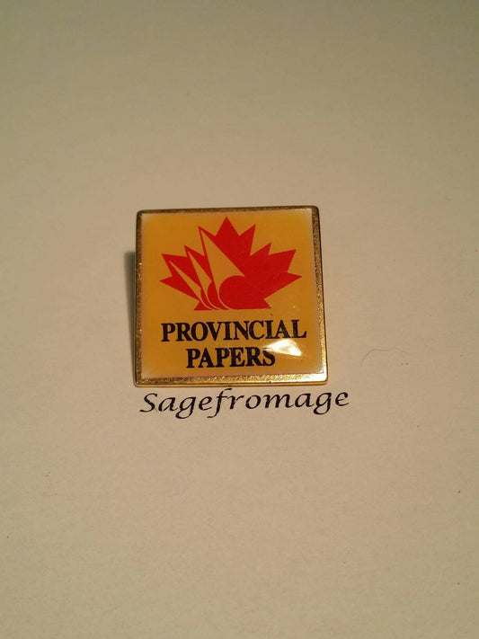 provincial papers pin