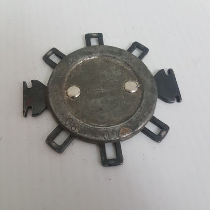 vintage kastar mechanics wire spark plug gap tool feeler gauge