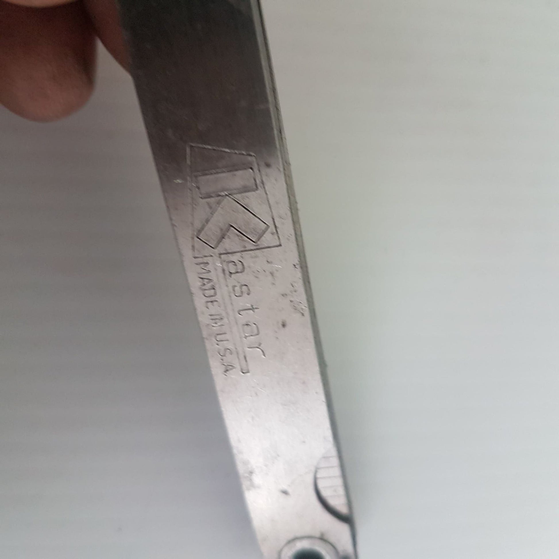 vintage kastar precision feeler gauge set of 12