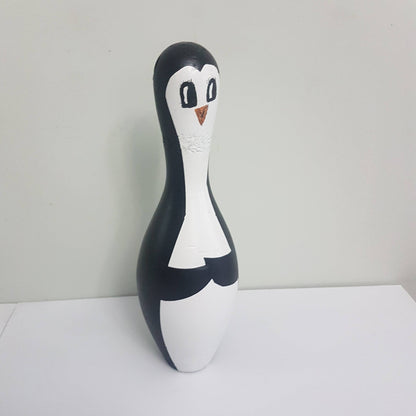 vintage bowling pin penguin