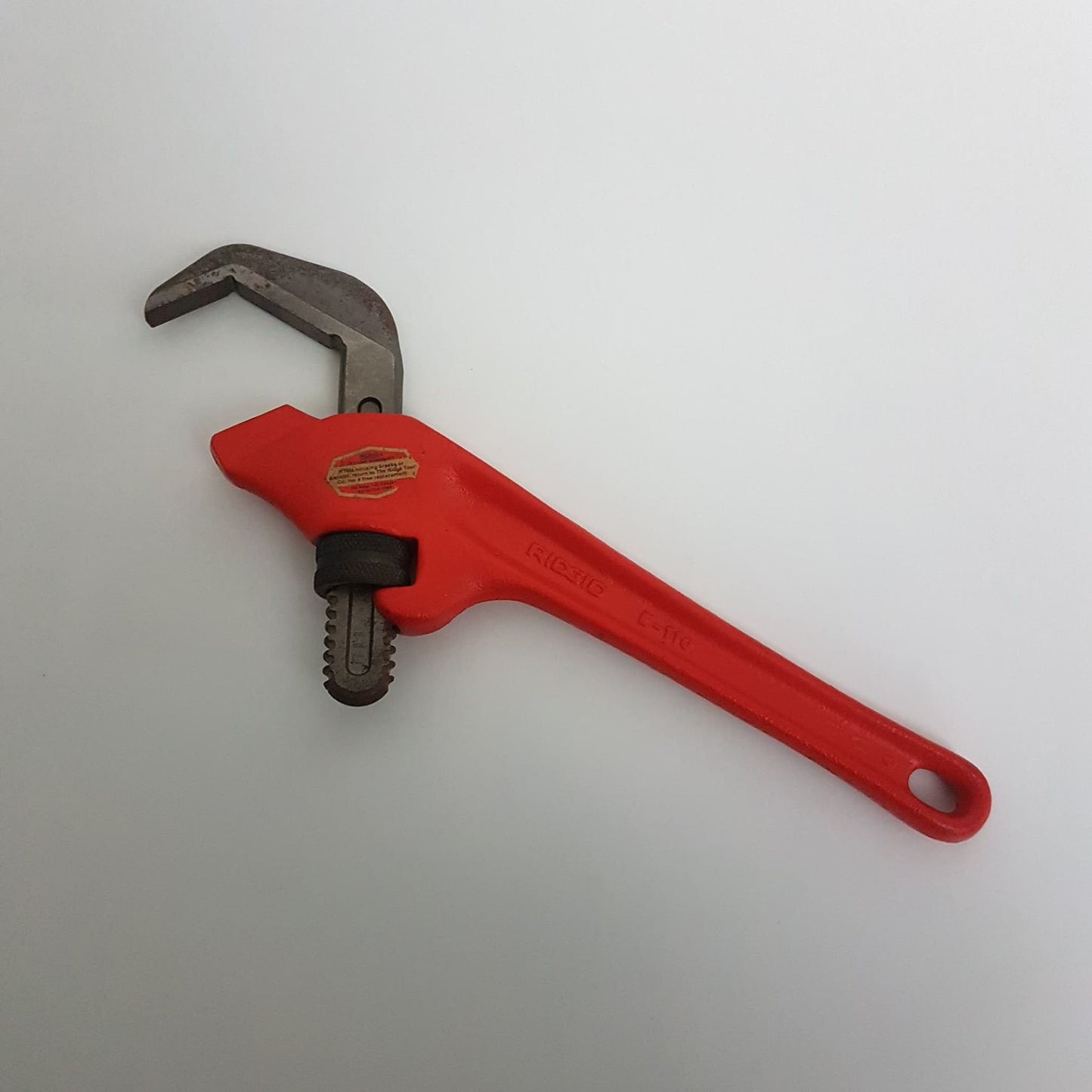 ridgid (31305) e-110 9-1/2" 1-1/8-2-5/8" capacity hex pipe wrench offset