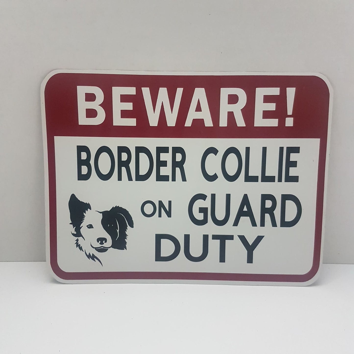 beware of angry goldfish sign