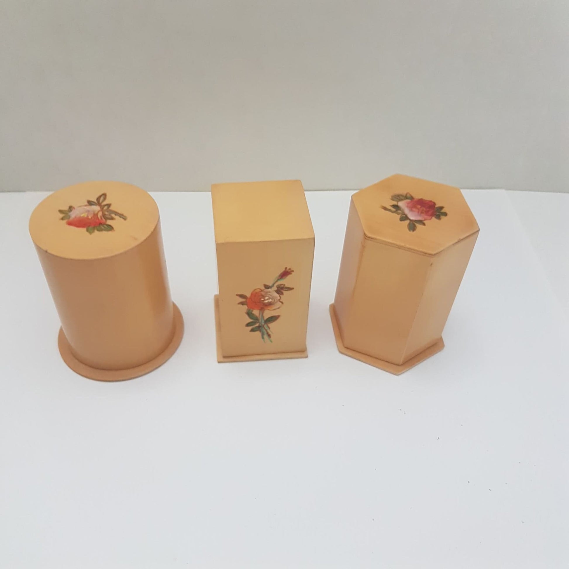 bamboo toothpick stash holder set