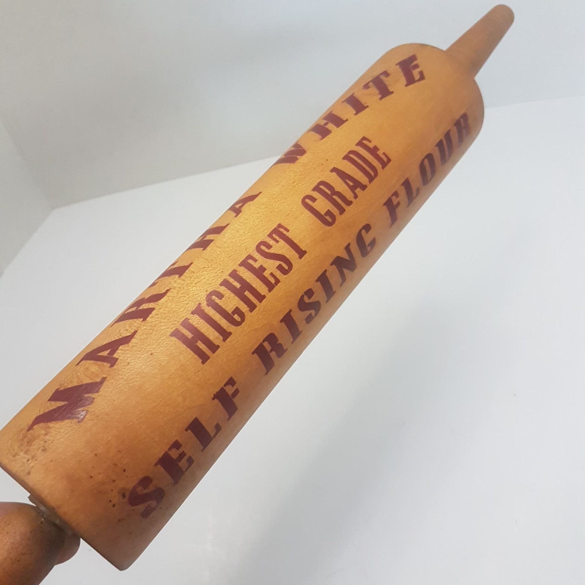 antique rolling pin martha white