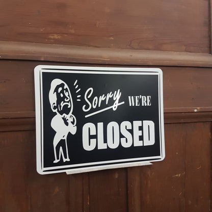 open closed signs