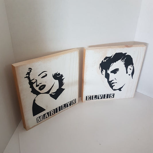 elvis presley and marilyn monroe bathroom restroom sign