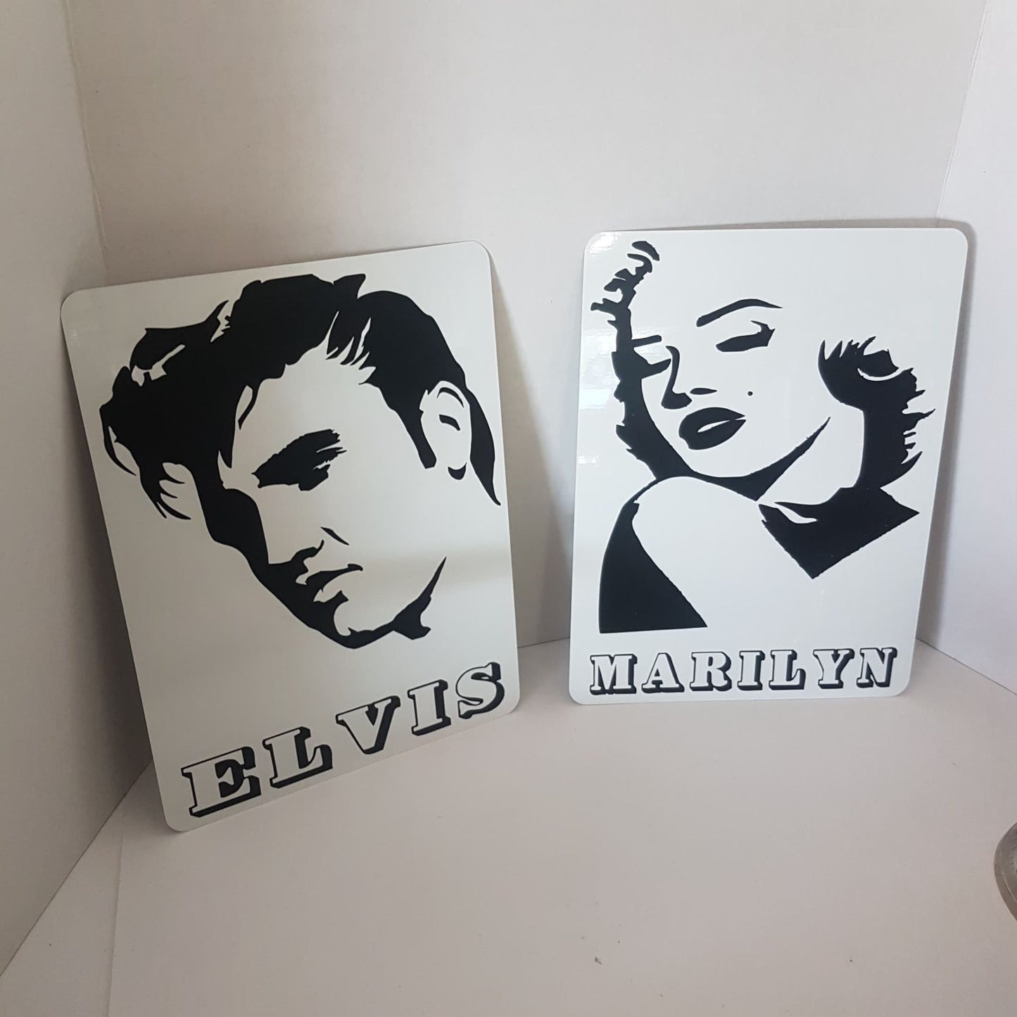 elvis presley and marilyn monroe bathroom restroom sign