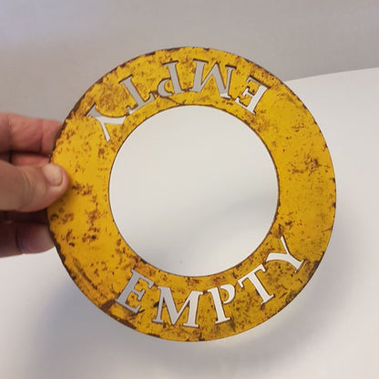 gas bottle empty ring welders decor