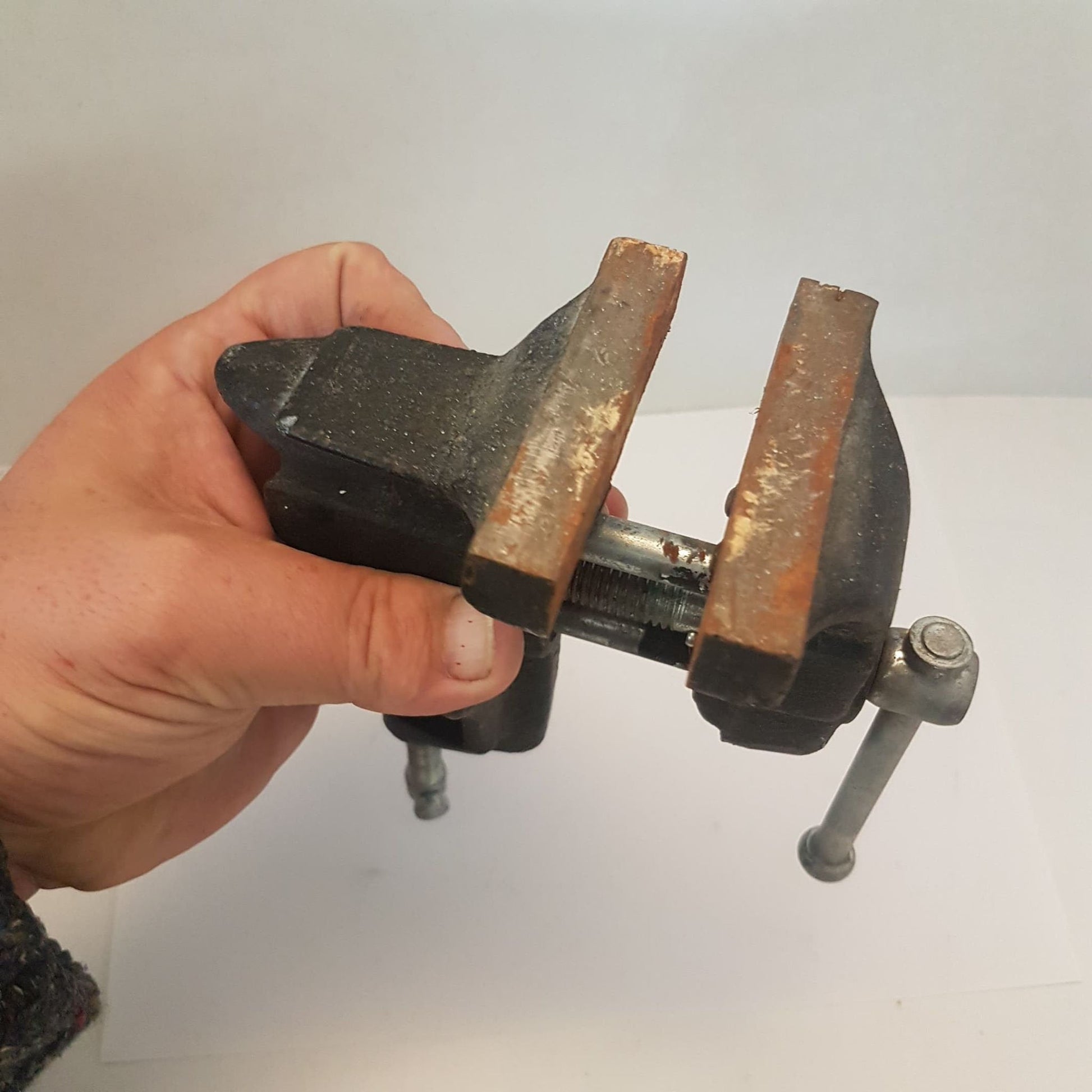 antique bench vise anvil jewellery anvil / vise