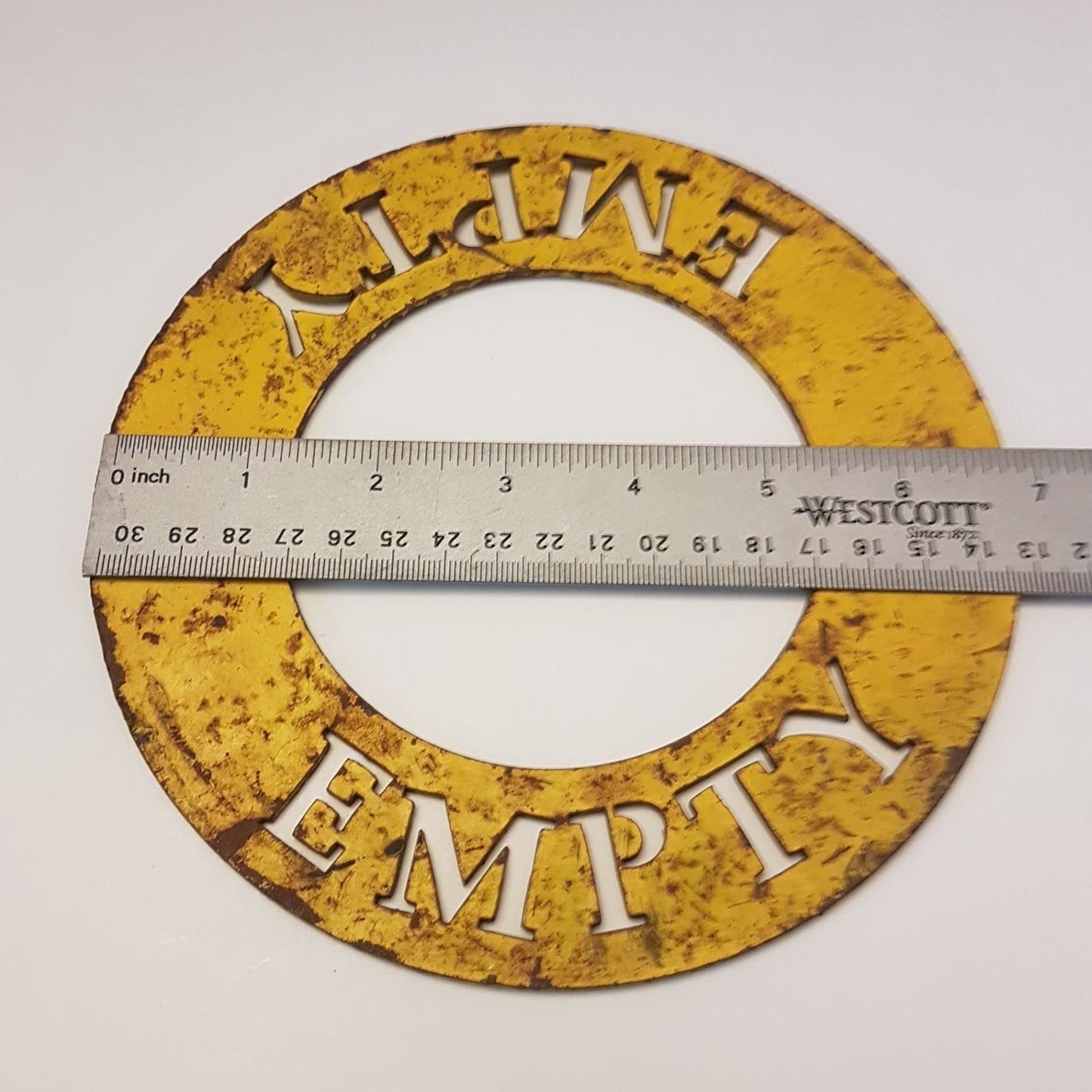 gas bottle empty ring welders decor