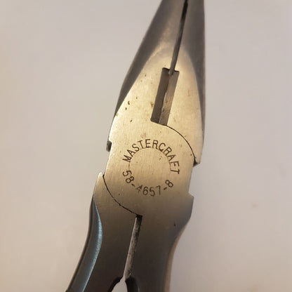 2 pairs of mastercraft pliers