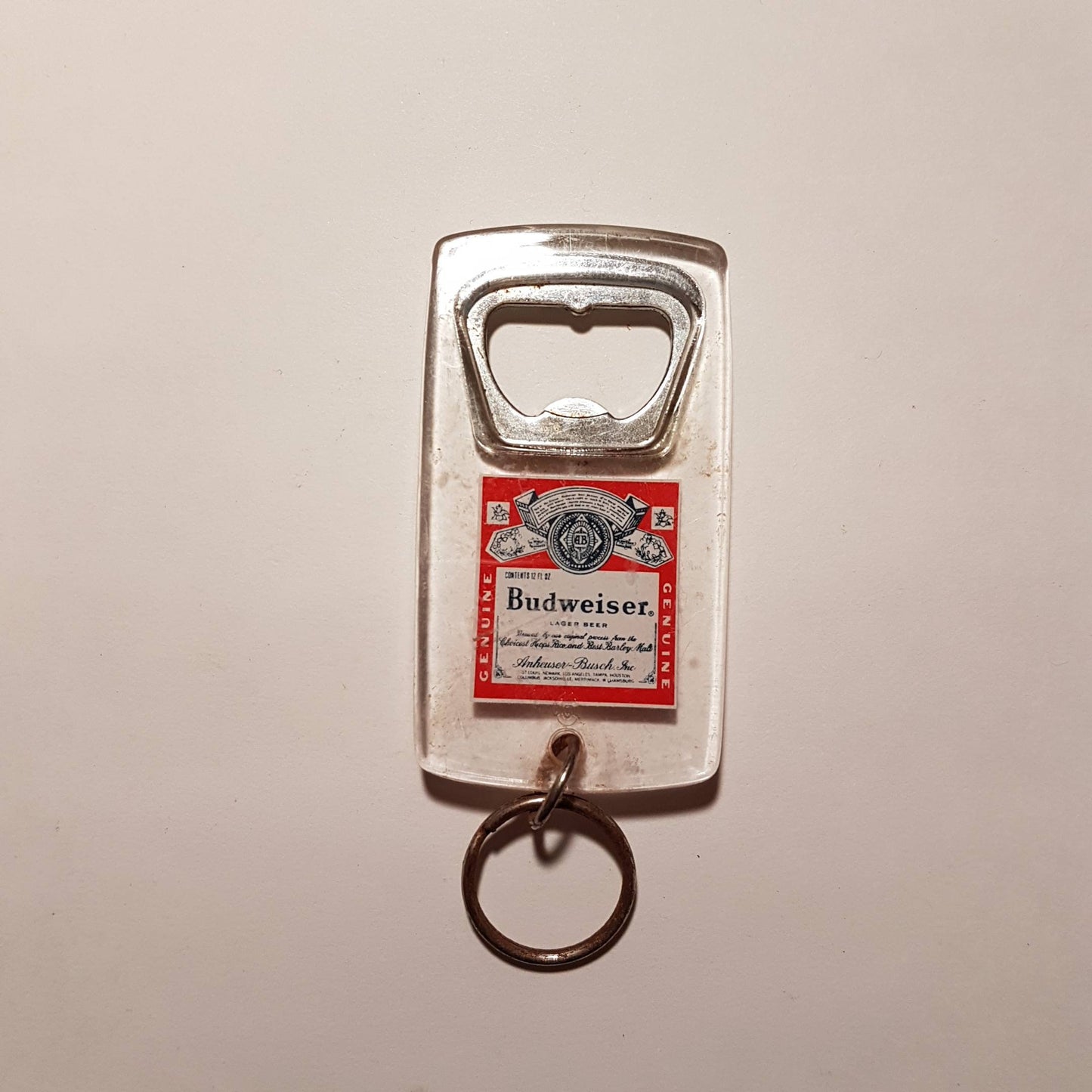 budweiser collectible bottle opener