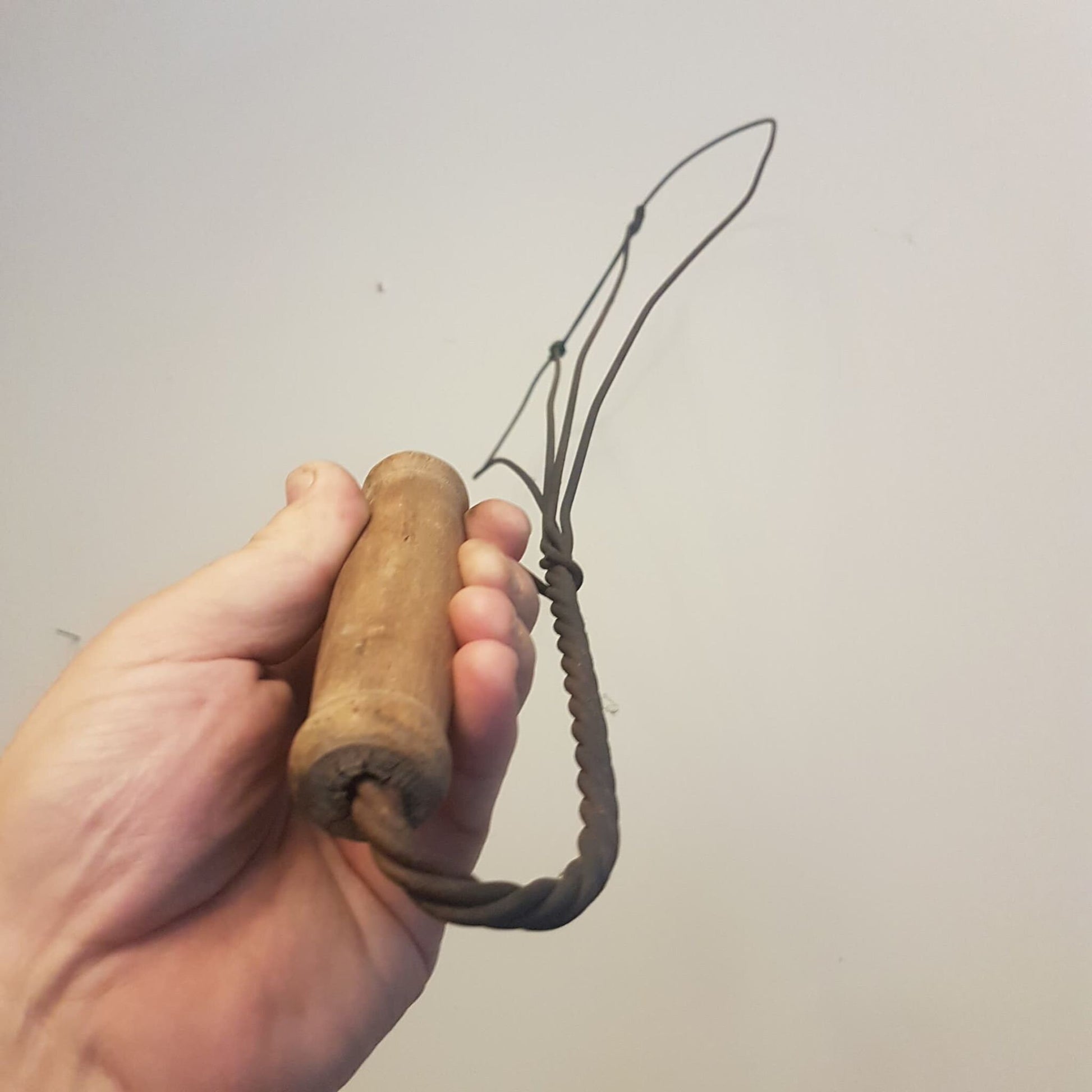 antique wire carpet beater